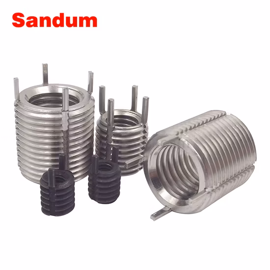 Personnaliser les inserts filetés de verrouillage à vis M3 M5 M8 en acier inoxydable 304 Keensert